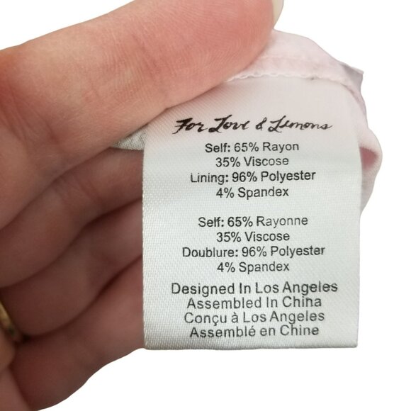 For Love & Lemons Maxi Dress Pink 70s Floral - Picture 14 of 15